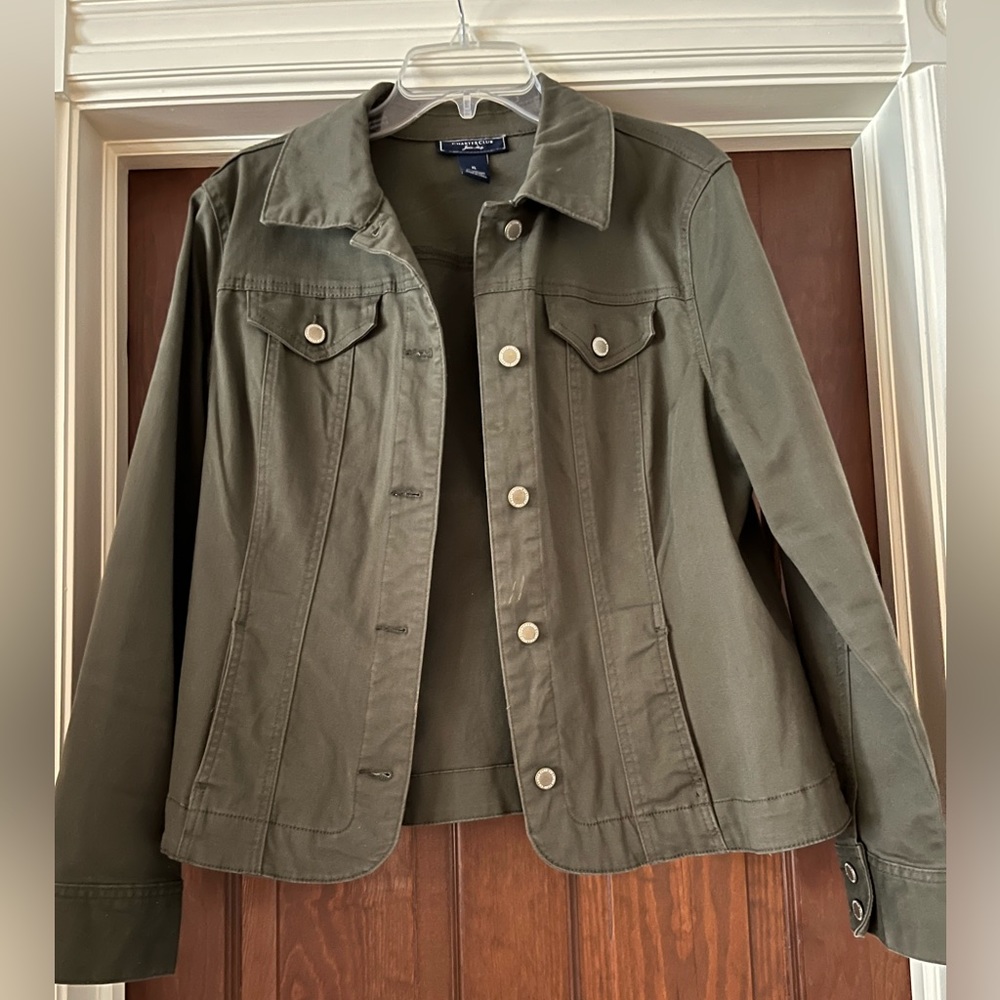 Charter Club Green Jacket